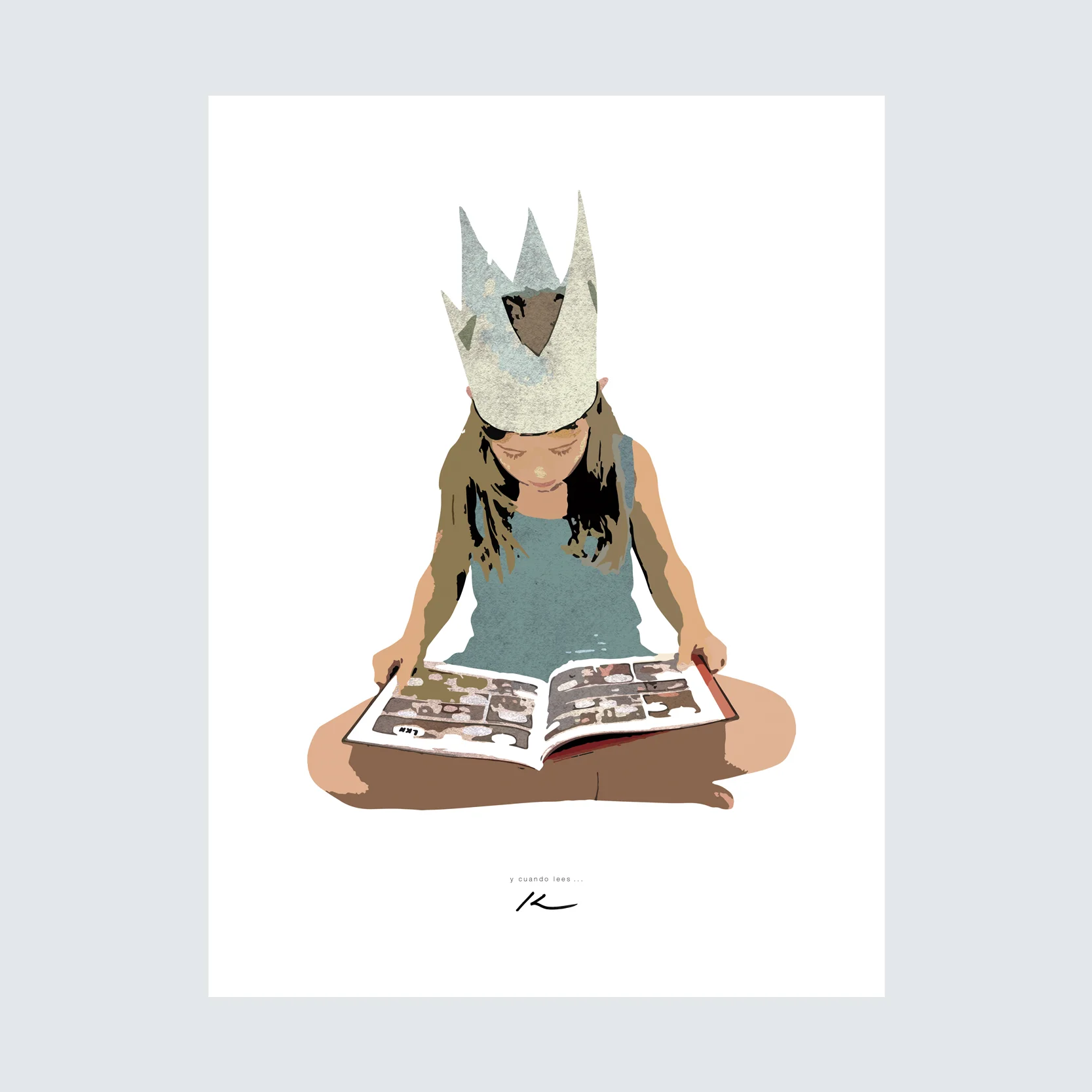 lamina Y cuando lees - Y cuando lees